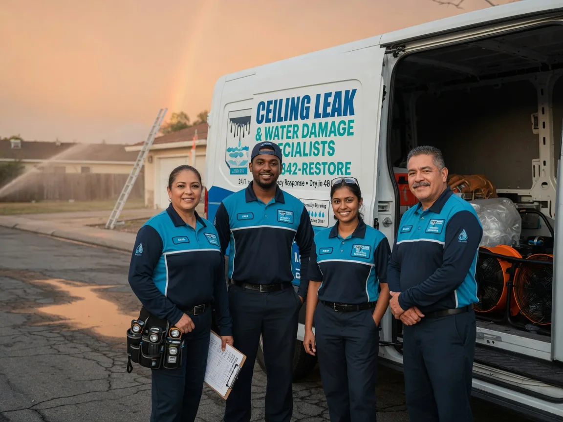 Ceiling Leak Cleanup company in Sharpsville, PA